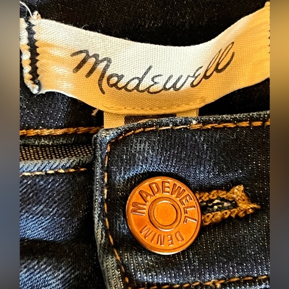 Madewell Women's Curvy Cali Demi-Boot Dark Wash Sz. 25" - Picture 7 of 8